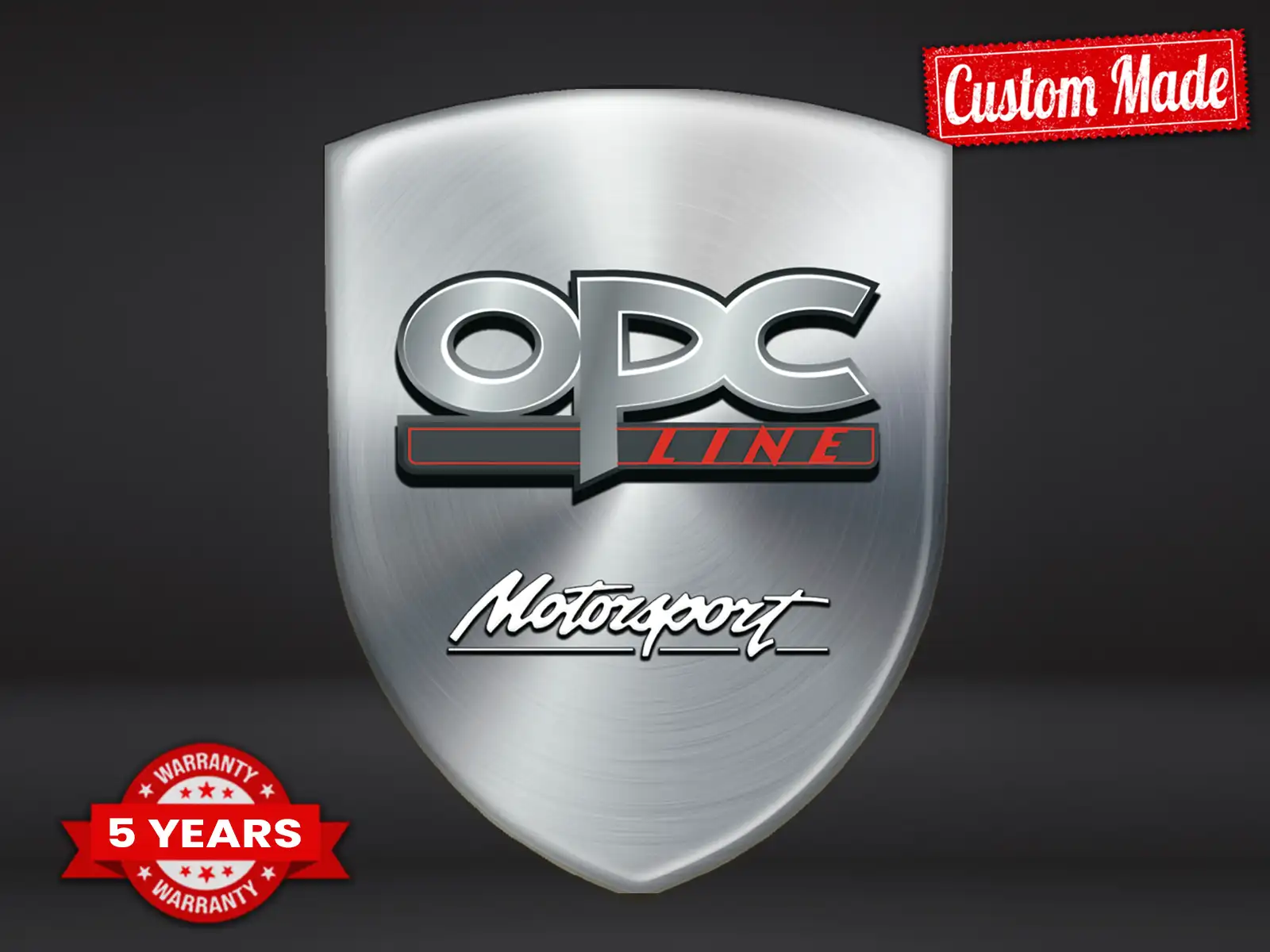 OPC Fensteraufkleber Racing Design Professionell